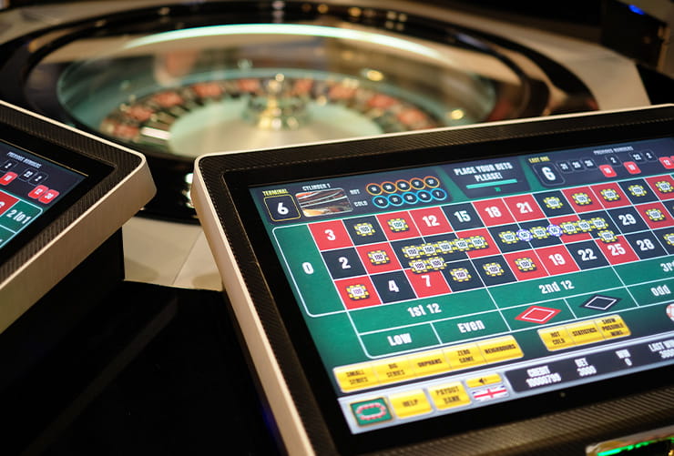 Roulette Table in Casino