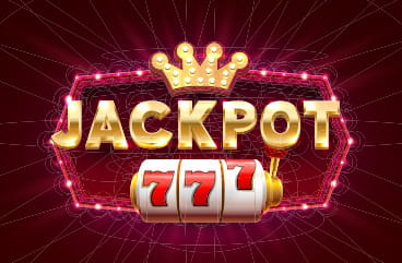 Jackpt 777 Sign With a Crown