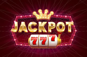 Jackpt 777 Sign With a Crown