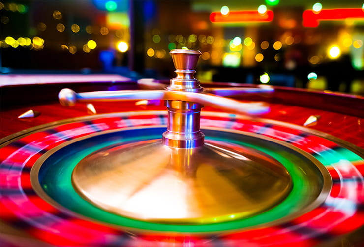 A Spinning Roulette at Pala Casino