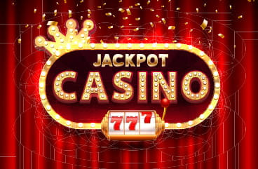 Jackpot Caisno 777 Sign